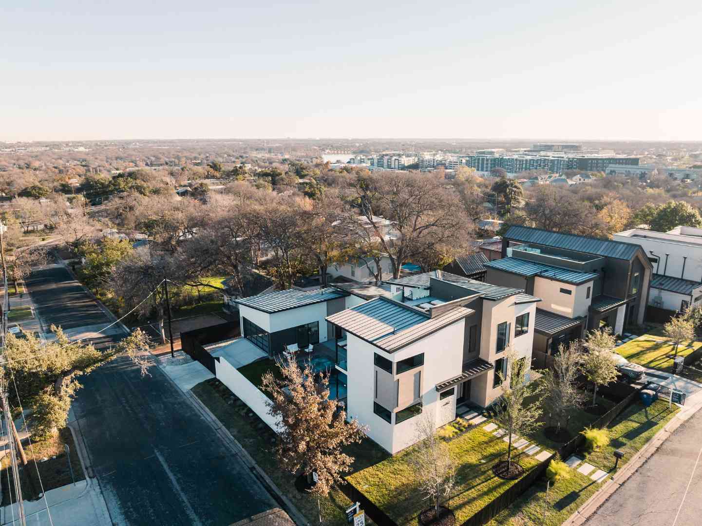 Stylish home with landscaped yard and contemporary design. Austin, TX | CKN Homes